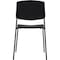 Isl Furnishings Zuho Modern Indoor Outdoor Chair 2, Zuho II - Black, PR CH60DC-2PK-PP01 - alternate 4